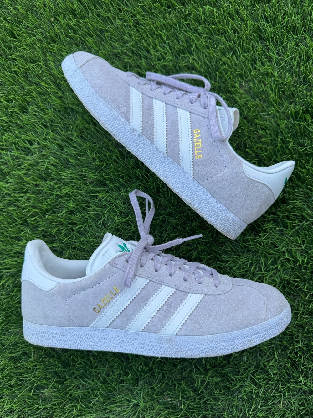 Adidas Lavender Purple Gazelle Sneakers (EU 39.5)